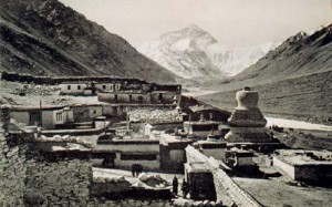 Rongbuk Rongbuk Monastery 1922