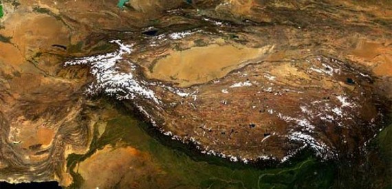 NASA Satelite phoro of TIBET